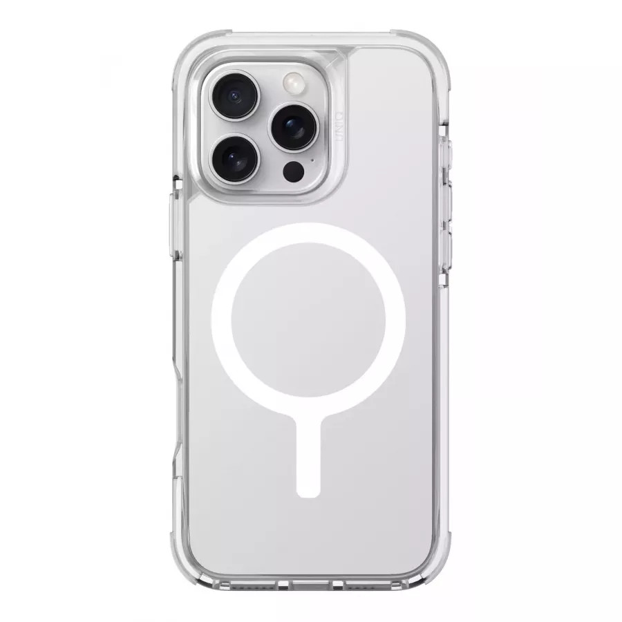 Купить Чехол силиконовый Uniq Combat (MagSafe) для iPhone 16 Pro, lume-white в Сочи. Вид 2