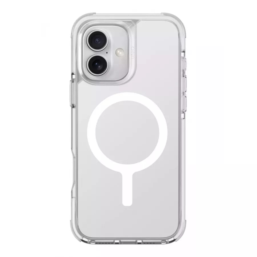 Купить Чехол силиконовый Uniq Combat (MagSafe) для iPhone 16, Lume-White в Сочи. Вид 2