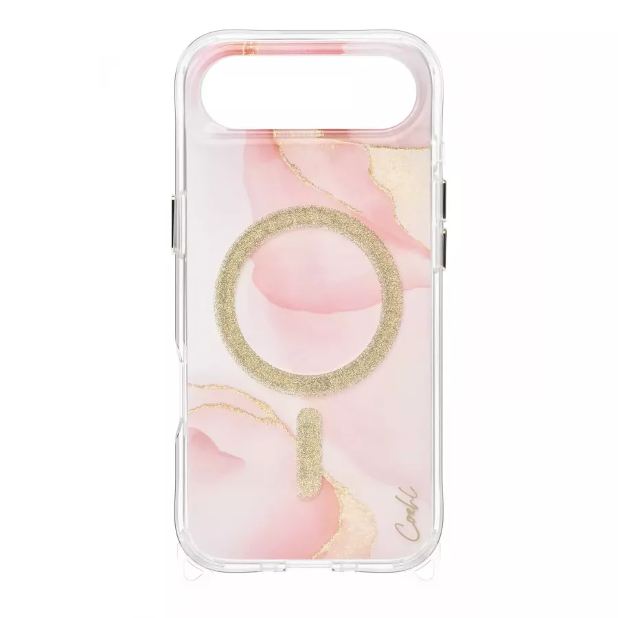 Купить Чехол силиконовый Uniq COEHL IML Aeris (MagSafe) для iPhone Air, soft pink в Сочи. Вид 1