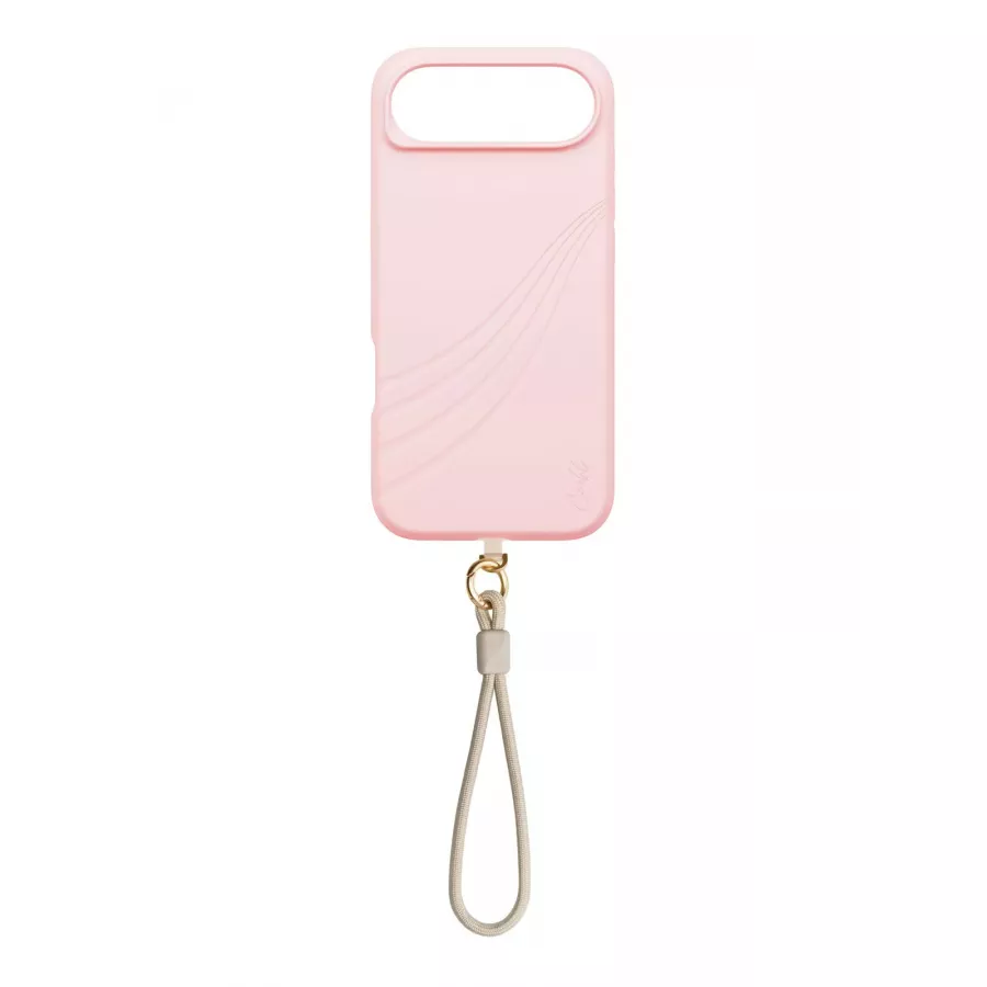 Купить Чехол силиконовый Uniq COEHL Strap series serina (MagSafe) для iPhone Air, cloud pink в Сочи. Вид 1