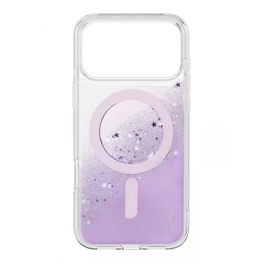 Купить Чехол силиконовый Uniq COEHL Resin Lyra (MagSafe) для iPhone 17 Pro Max, lavender haze в Сочи. Вид 1