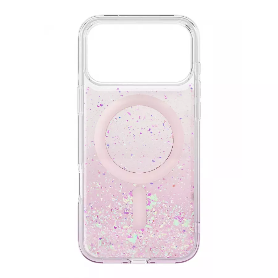 Купить Чехол силиконовый Uniq COEHL Resin Rosara (MagSafe) для iPhone 17 Pro Max, pink haze в Сочи. Вид 1