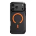 Купить Чехол силиконовый Uniq Combat Active (MagSafe) для iPhone 17 Pro Max, frost smoke/orange в Сочи. Вид 2