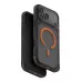 Купить Чехол силиконовый Uniq Combat Active (MagSafe) для iPhone 17 Pro Max, frost smoke/orange в Сочи. Вид 3