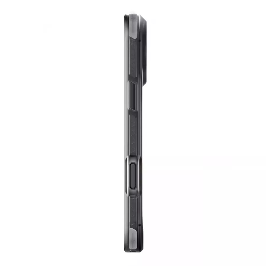 Купить Чехол силиконовый Uniq Combat Active (MagSafe) для iPhone 17 Pro Max, frost smoke/orange в Сочи. Вид 4