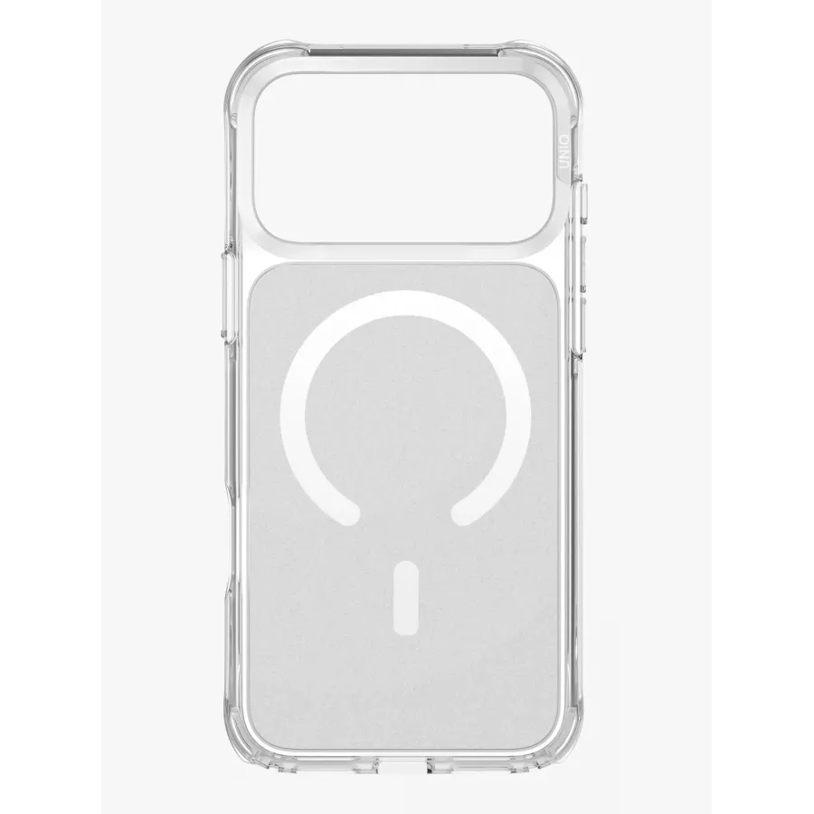 Купить Чехол силиконовый Uniq Lifepro Xtreme AF (MagSafe) для iPhone 17 Pro Max, clear/white в Сочи. Вид 1