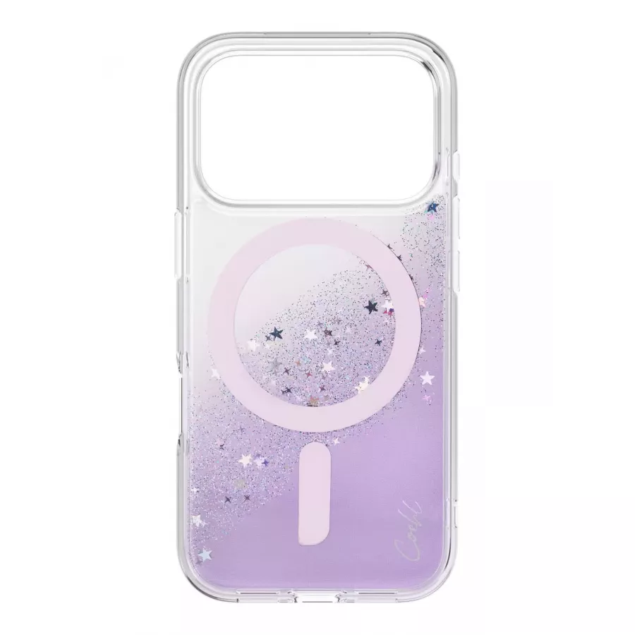 Купить Чехол силиконовый Uniq COEHL Resin Lyra (MagSafe) для iPhone 17 Pro, lavender haze в Сочи. Вид 1