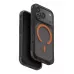 Купить Чехол силиконовый Uniq Combat Active (MagSafe) для iPhone 17 Pro, frost smoke/orange в Сочи. Вид 3