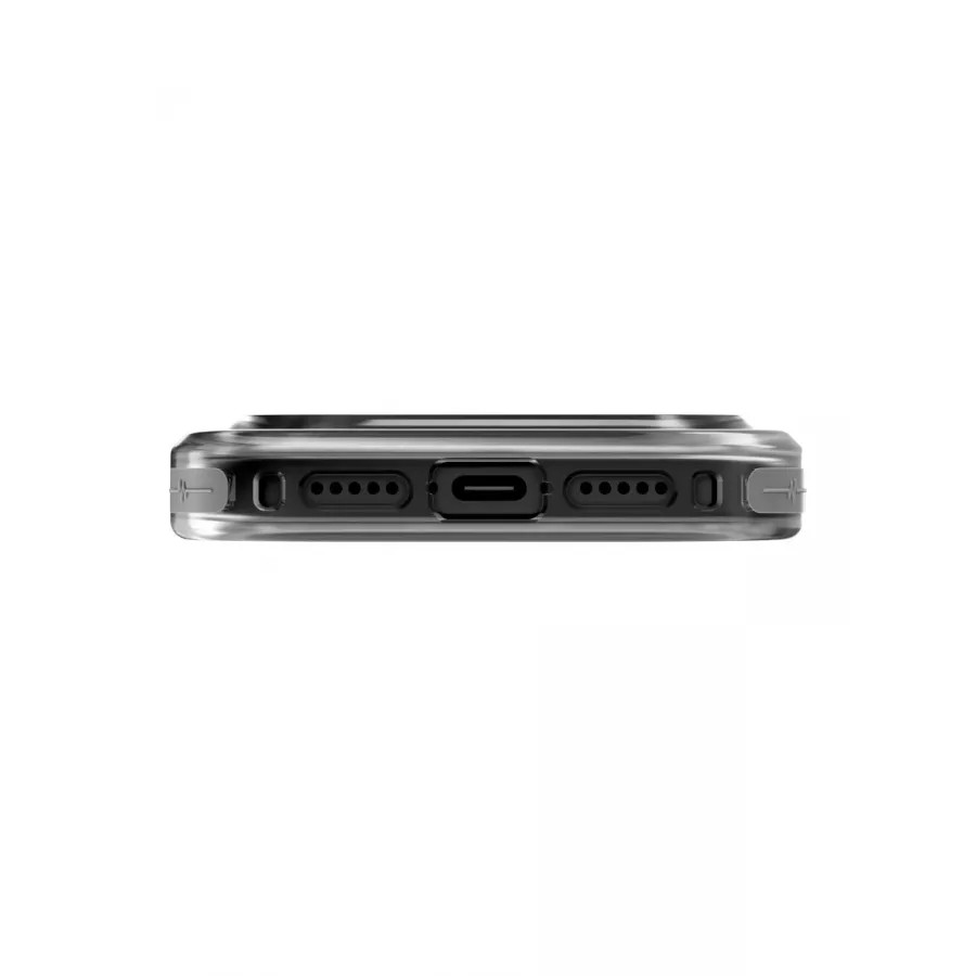 Купить Чехол силиконовый Uniq Combat Active (MagSafe) для iPhone 17 Pro, frost smoke/orange в Сочи. Вид 5