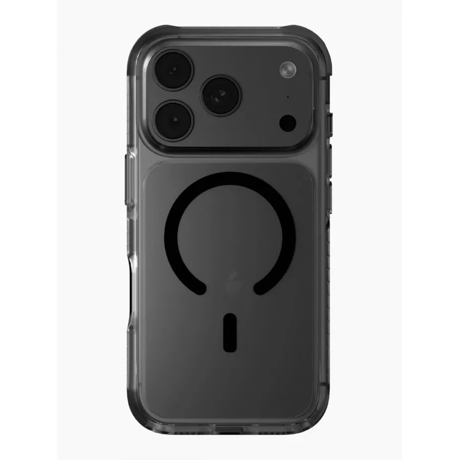 Купить Чехол силиконовый Uniq Combat (MagSafe) для iPhone 17 Pro, carbon black в Сочи. Вид 2