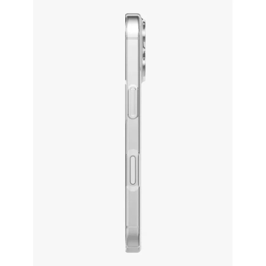 Купить Чехол силиконовый Uniq AirSuite (MagSafe) для iPhone 17, glossy clear/white в Сочи. Вид 4
