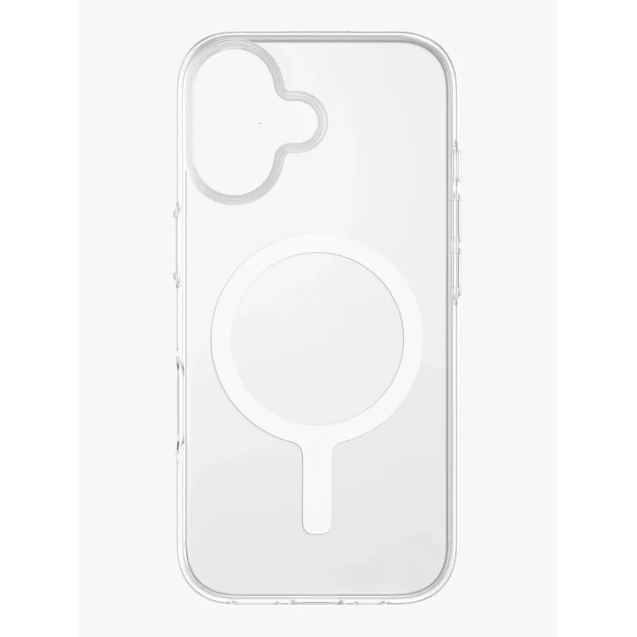 Купить Чехол силиконовый Uniq Clario (MagSafe) для iPhone 17, lucent clear в Сочи. Вид 1