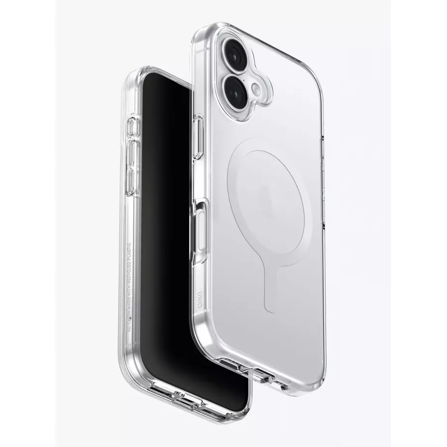 Купить Чехол силиконовый Uniq Clario (MagSafe) для iPhone 17, lucent clear в Сочи. Вид 3