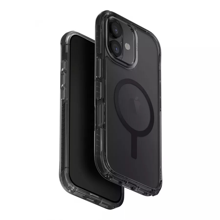 Купить Чехол силиконовый Uniq Combat (MagSafe) для iPhone 17, carbon black в Сочи. Вид 3