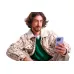 Купить Силиконовый чехол uBear Touch Mag Case для iPhone 15 Pro Max, лавандовый в Сочи. Вид 7