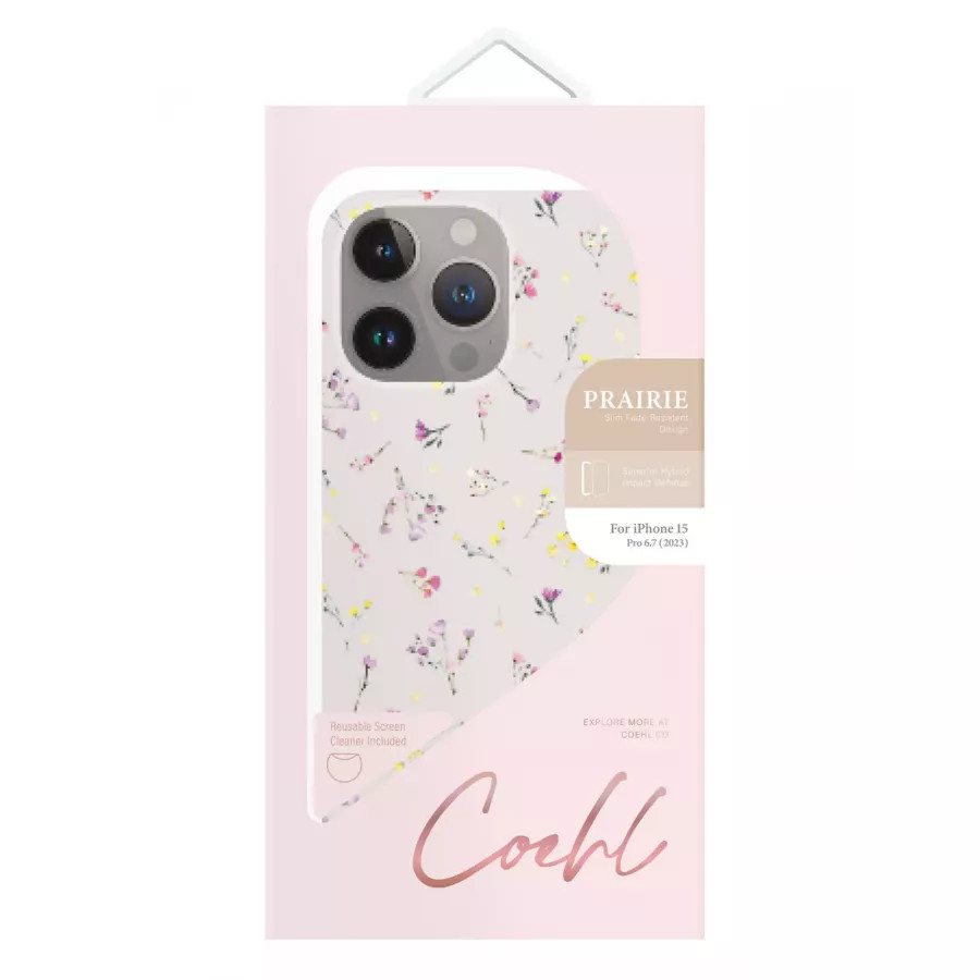Купить Чехол Uniq COEHL Prairie Blush для iPhone 15 Pro Max, Beige в Сочи. Вид 6