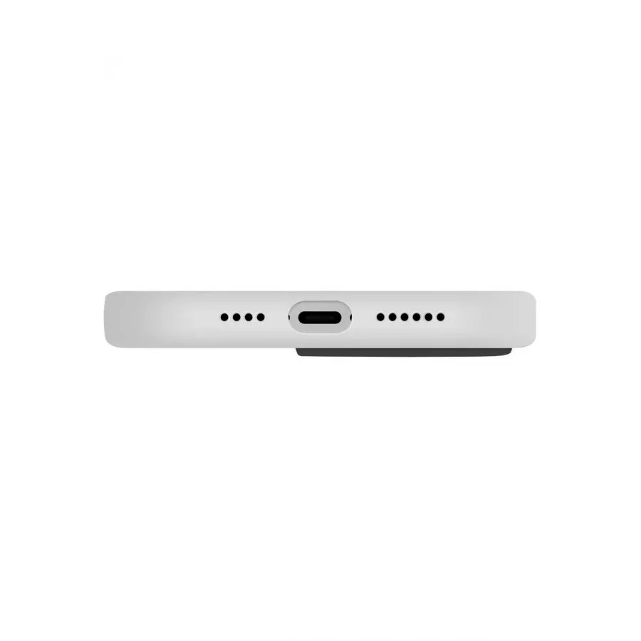 Купить Чехол Uniq LINO (Magsafe) для iPhone 15 Pro Max, Chalk Grey в Сочи. Вид 6