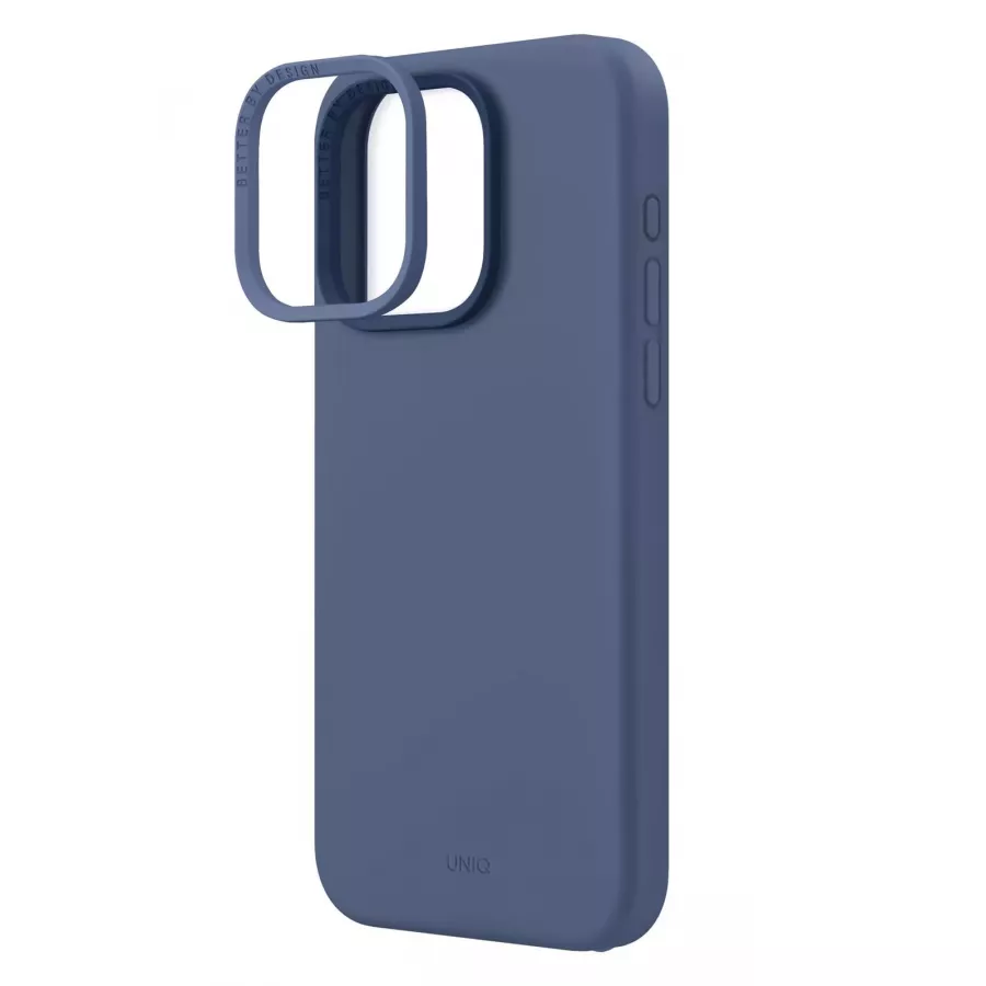 Купить Чехол Uniq LINO (Magsafe) для iPhone 15 Pro Max, Blue в Сочи. Вид 1