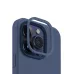 Купить Чехол Uniq LINO (Magsafe) для iPhone 15 Pro Max, Blue в Сочи. Вид 4