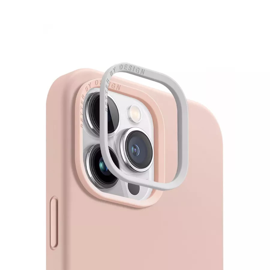 Купить Чехол Uniq LINO (Magsafe) для iPhone 15 Pro Max, Pink в Сочи. Вид 4