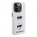 Купить Чехол Lagerfeld Liquid silicone NFT Karl and Choupette heads Hard для iPhone 15 Pro, черный в Сочи. Вид 2