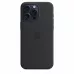 Купить Оригинальный силиконовый чехол Apple Silicone Case (MagSafe) для iPhone 15 Pro Max, black в Сочи. Вид 2
