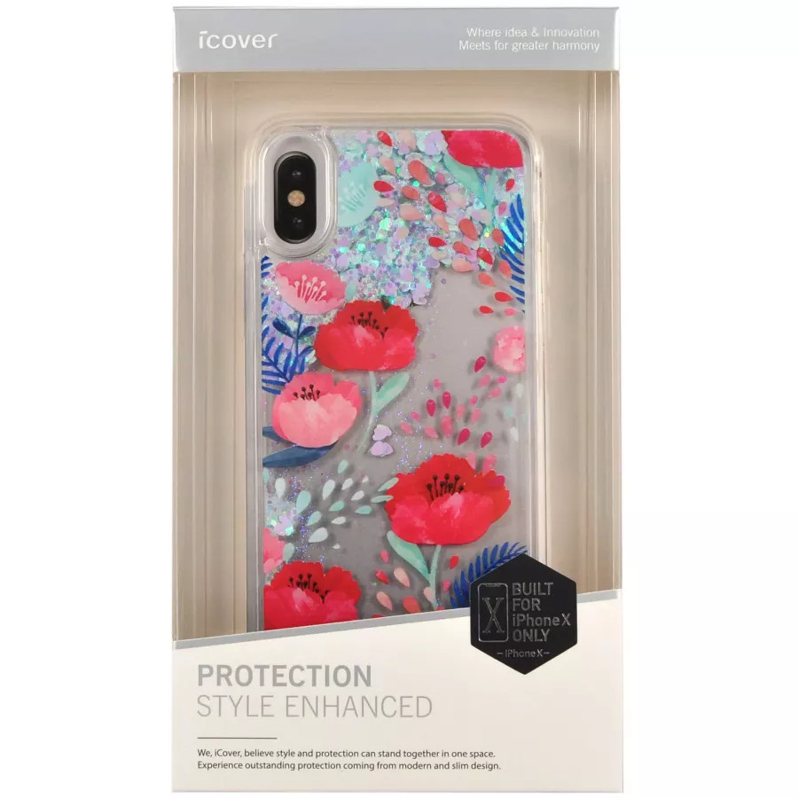 Купить Чехол iCover Hard Sparkle (Liquid) Opium для iPhone X в Сочи. Вид 3