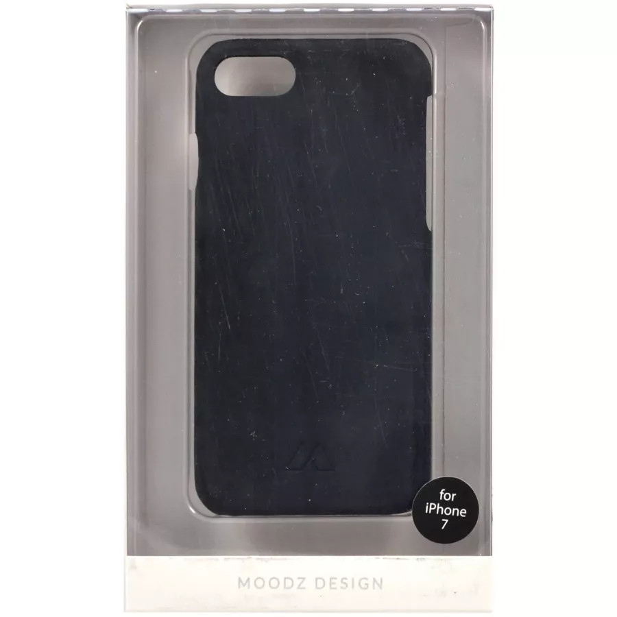 Купить Чехол Moodz Nubuck Hard Notte (black) для iPhone 7/8/SE 2020 в Сочи. Вид 3