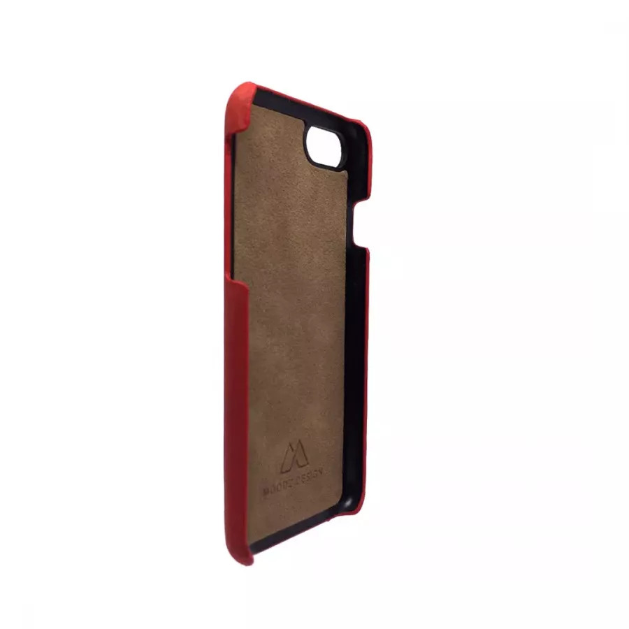 Купить Чехол Moodz Soft leather Hard Notte для iPhone 7/8 - Красная кожа в Сочи. Вид 2