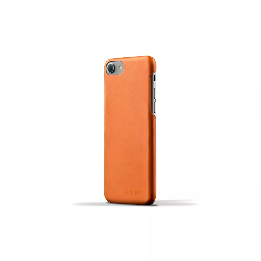 Чехол Mujjo Leather Case для iPhone 7/8/SE - Светло-коричневый. Вид 1