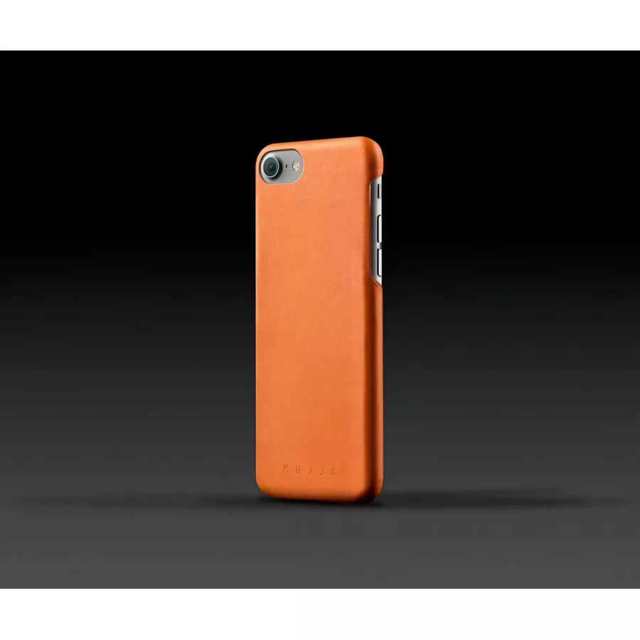 Чехол Mujjo Leather Case для iPhone 7/8/SE - Светло-коричневый. Вид 2
