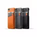 Чехол Mujjo Leather Wallet Case для iPhone 7/8/SE - Серый. Вид 3