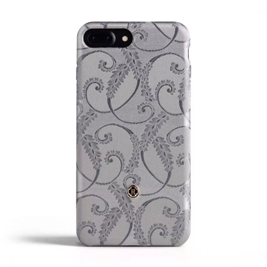 Купить Чехол Revested Silk collection для iPhone 6/6s/7/8 Plus - Silver of Florence в Сочи. Вид 1