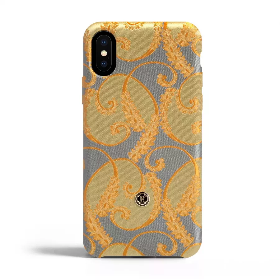 Купить Чехол Revested Silk collection для iPhone X/XS - Gold of Florence в Сочи. Вид 1