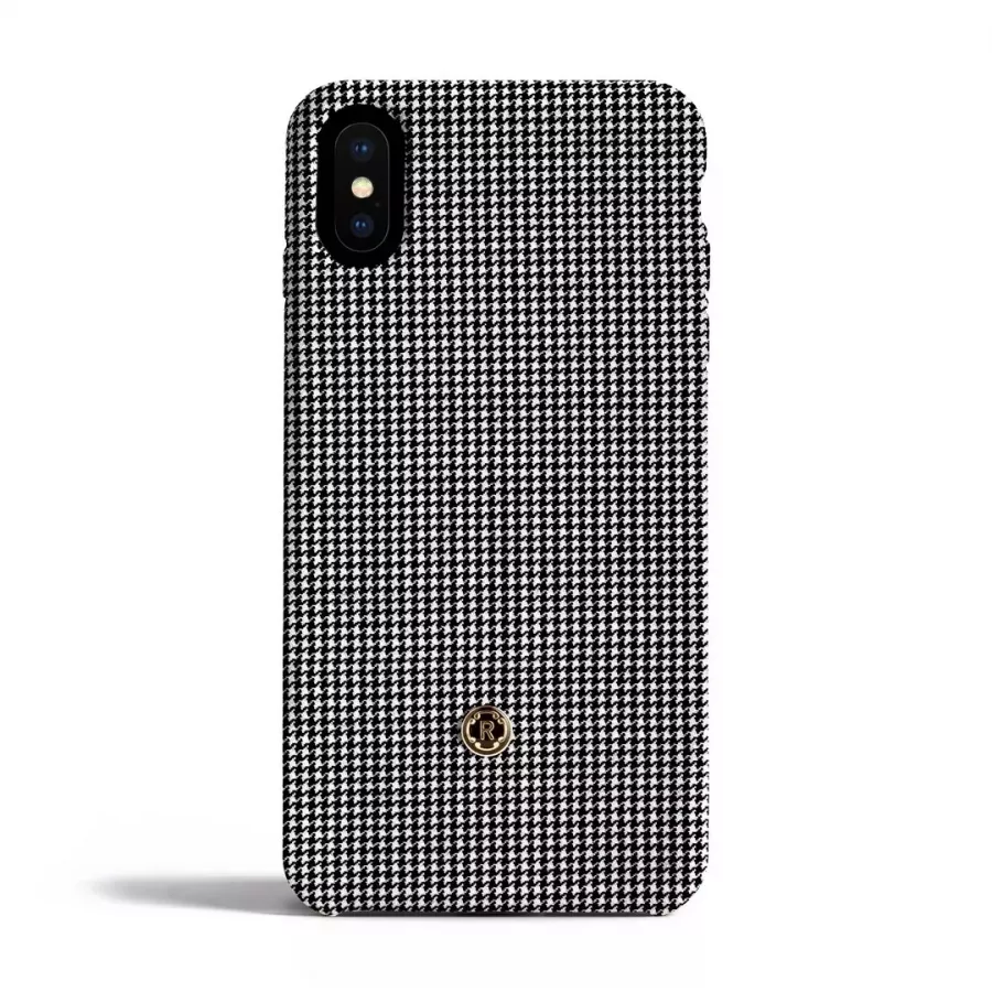 Купить Чехол Revested Timeless Hard для iPhone X/XS - Houndstooth Grey в Сочи. Вид 1