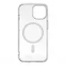 Купить Чехол uBear Real Mag Case для iPhone 15, усиленный, текстурир.,прозрачный в Сочи. Вид 3