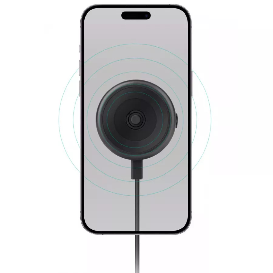 Купить Автодержатель-беспроводное зарядное устройство EnergEA AirLock Vacuum Mount 15W Air/Dash Gunmetal в Сочи. Вид 4