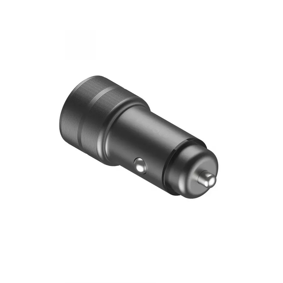 Купить Автомобильное зарядное устройство EnergEA Alu drive PD20+, USB-C PD20 +USB-A QC3.0 (total 38W), Aluminium, темно-серый в Сочи. Вид 4