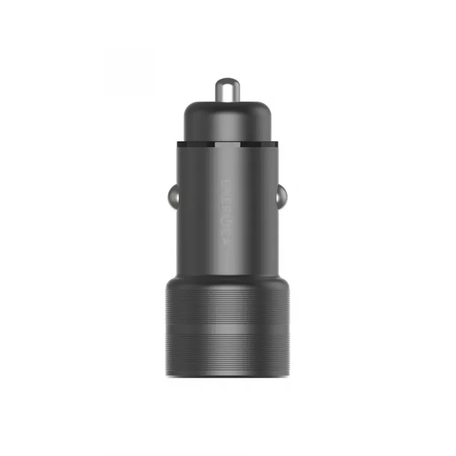 Купить Автомобильное зарядное устройство EnergEA Alu drive PD20+, USB-C PD20 +USB-A QC3.0 (total 38W), Aluminium, темно-серый в Сочи. Вид 5