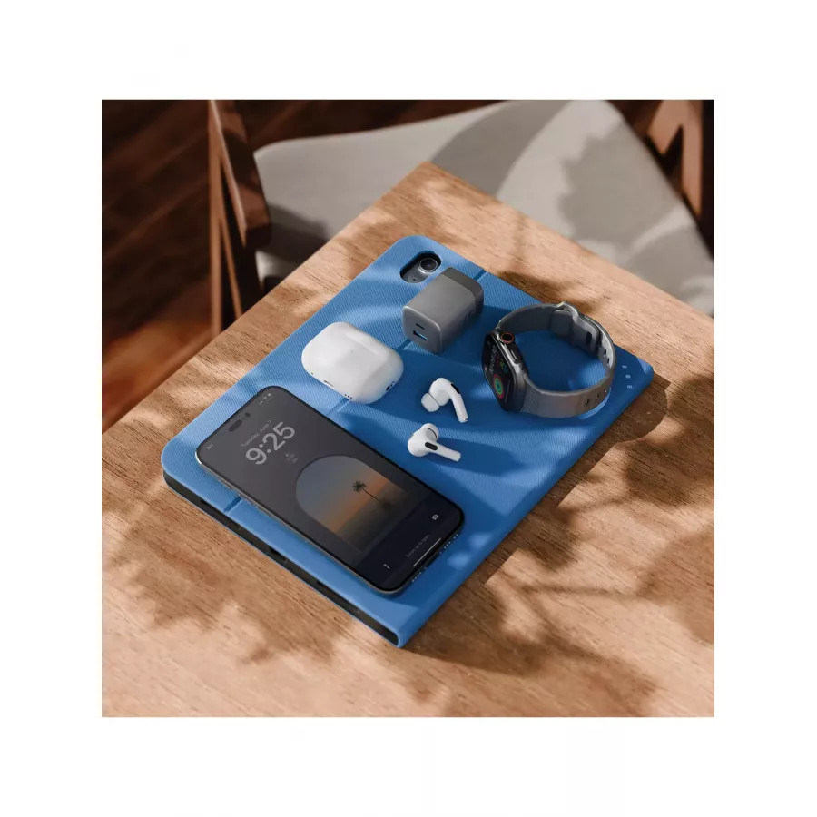 Купить Зарядное устройство EnergEA Ampcharge mini GaN45, USB-C PD45 + USB-A QC30 total 45W, Gunmetal в Сочи. Вид 5