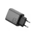 Купить Зарядное устройство EnergEA Ampcharge GaN65, 2USB-C + USB-A PD/PPS/QC30 total 65W, серый в Сочи. Вид 2