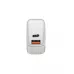 Купить Зарядное устройство EnergEA Ampcharge PS33 Pro, USB-C PD20W +USB-A 22.5W, PPS 33W, белый в Сочи. Вид 3