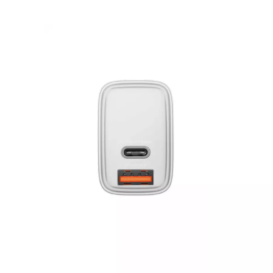 Купить Зарядное устройство EnergEA Ampcharge PS33 Pro, USB-C PD20W +USB-A 22.5W, PPS 33W, белый в Сочи. Вид 5