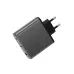 Купить Зарядное устройство EnergEA Ampcharge Gan100, 2USB-C + USB-A PD/PPS/QC3.0, 100W, черный в Сочи. Вид 2