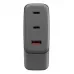 Купить Зарядное устройство EnergEA Ampcharge Gan100, 2USB-C + USB-A PD/PPS/QC3.0, 100W, черный в Сочи. Вид 3