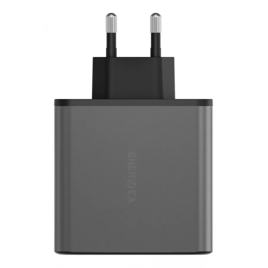 Купить Зарядное устройство EnergEA Ampcharge Gan100, 2USB-C + USB-A PD/PPS/QC3.0, 100W, черный в Сочи. Вид 5