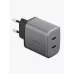 Купить Зарядное устройство EnergEA Ampcharge GaN45, 2USB-C PD/PPS/QC3.0 total 45W, Gunmetal в Сочи. Вид 5