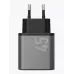 Купить Зарядное устройство EnergEA Ampcharge GaN45, 2USB-C PD/PPS/QC3.0 total 45W, Gunmetal в Сочи. Вид 6