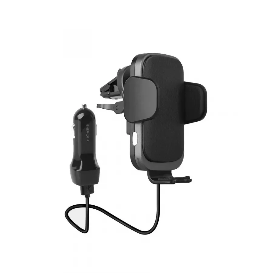 Купить Автодержатель EnergEA WiMount Sense 2 Wireless 15W All IN ONE с функцией беспроводного зарядного устройства в Сочи. Вид 1