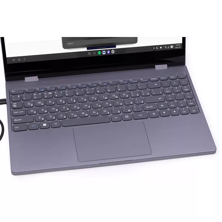 Купить Док станция, монитор 15 дюймов с клавиатурой (+NumPad) для Desktop Mode, графит в Сочи. Вид 2